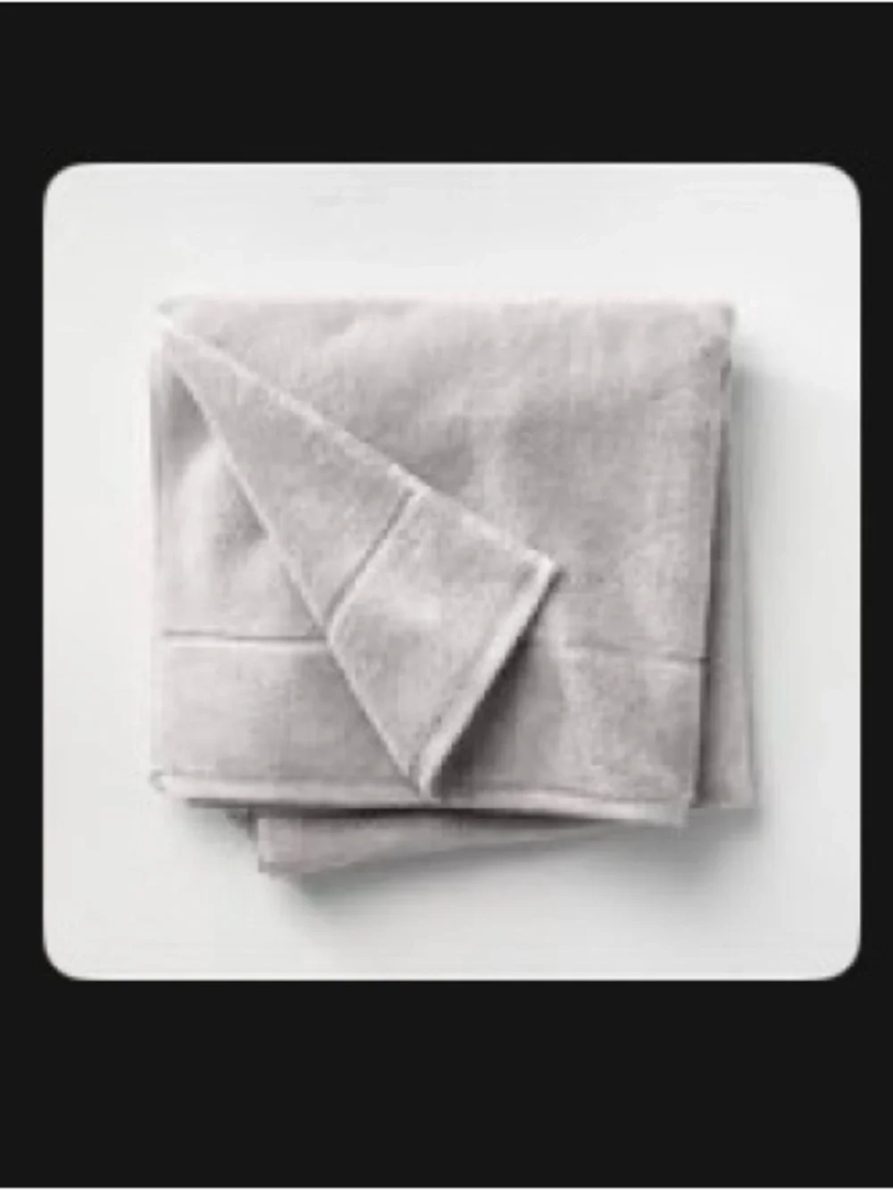 NEW 6 Modal Bath Towels Light Gray - Casaluna